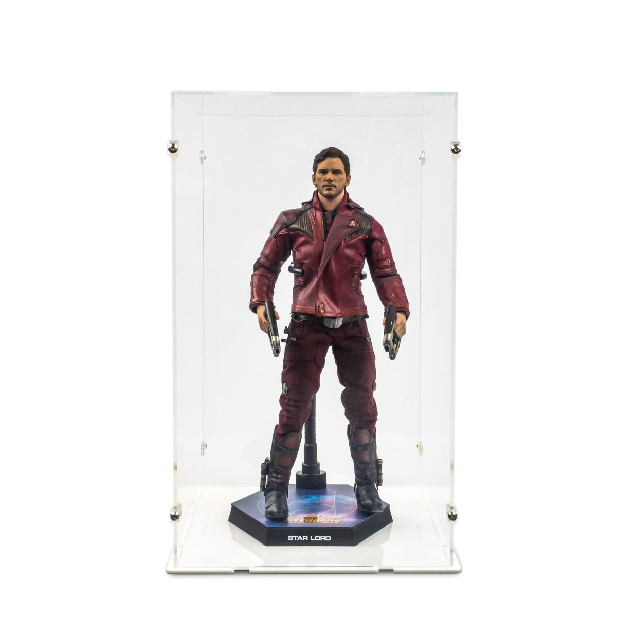 1/6 Scale Star Lord Display Case for Hot Toys MMS 539