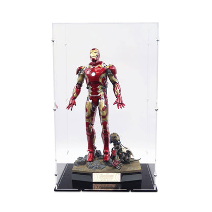 1/6 Scale Iron Man Mark XLIII Display Case for Hot Toys MMS 278 009