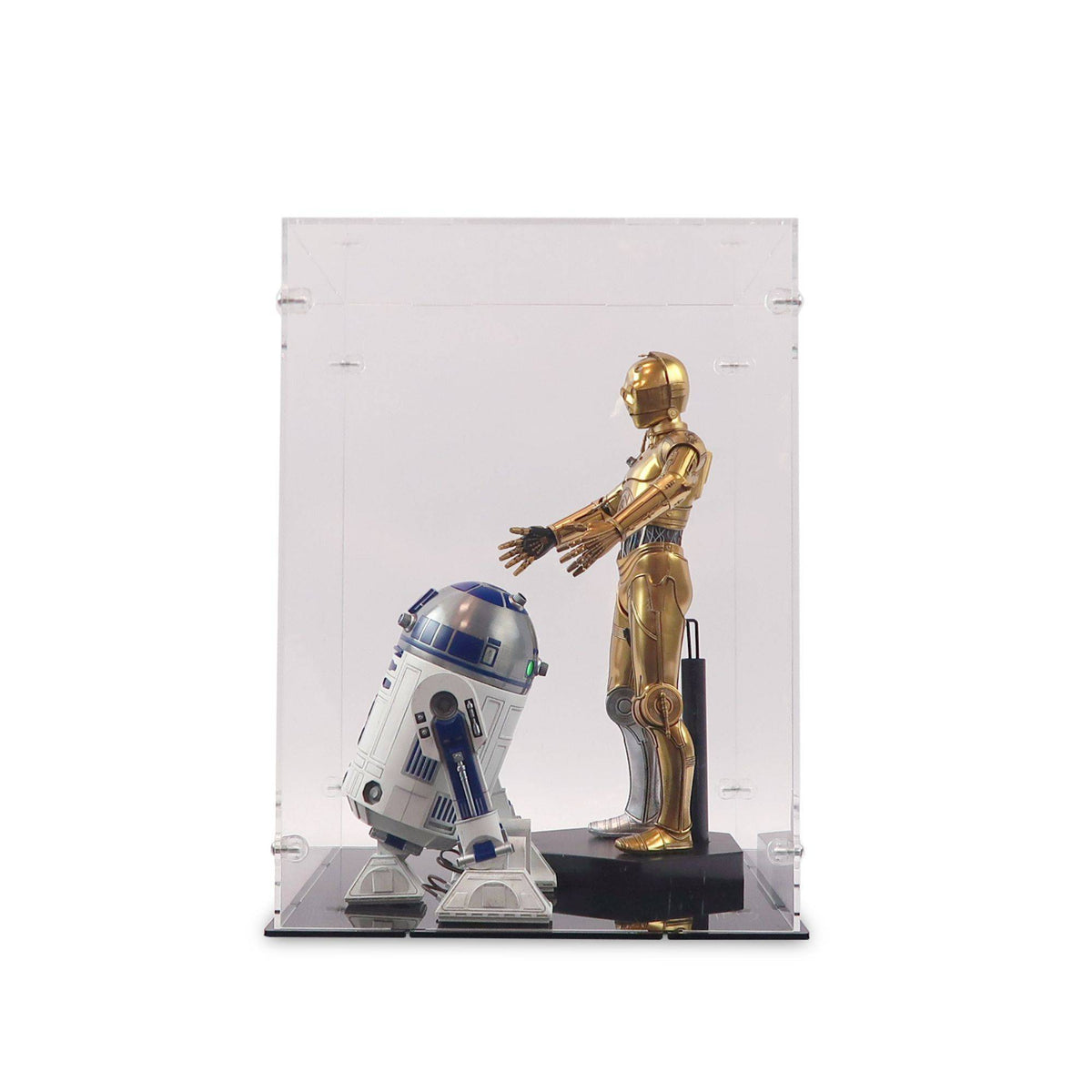 1/6 Scale R2-D2 and C-3PO Display Case for Sideshow Collectibles