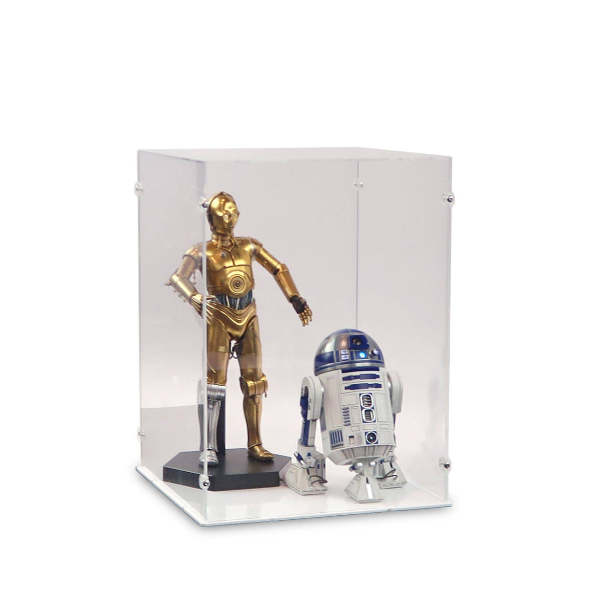 1/6 Scale R2-D2 and C-3PO Display Case for Sideshow Collectibles