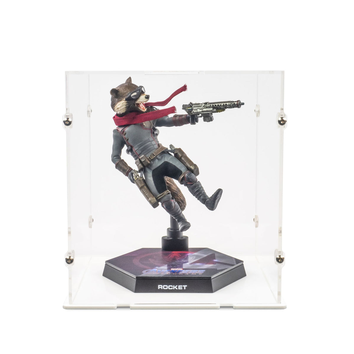 1/6 Scale Rocket Display Case for Hot Toys MMS 548