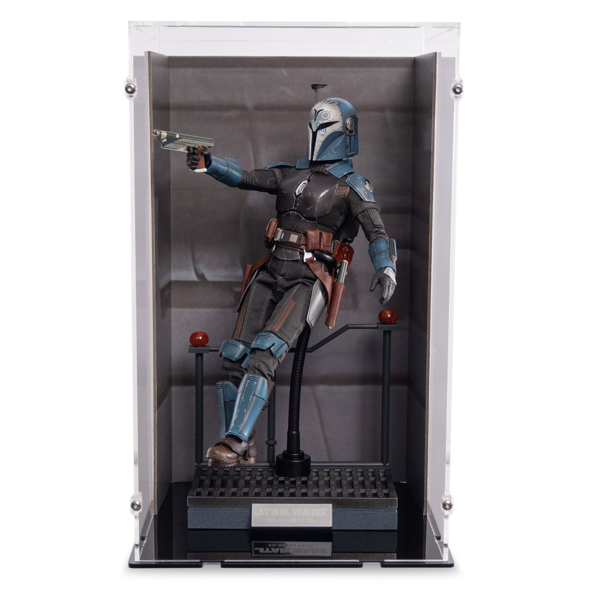 1/6 Scale Bo-Katan Kryze Display Case for Hot Toys TMS 035