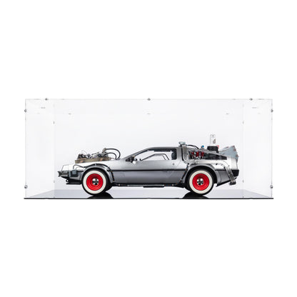 1/6 Scale Back To The Future III DeLorean Display Case for Hot Toys MMS738