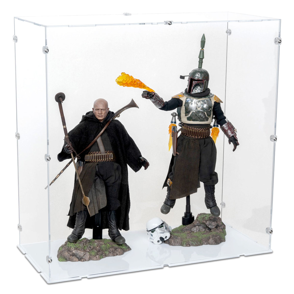 1/6 Scale Boba Fett (Deluxe) Display Case for Hot Toys TMS034