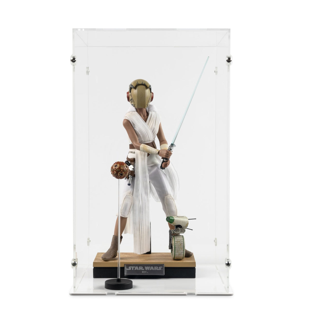 1/6 Scale Rey & D-O Display Case for Hot Toys MMS 559