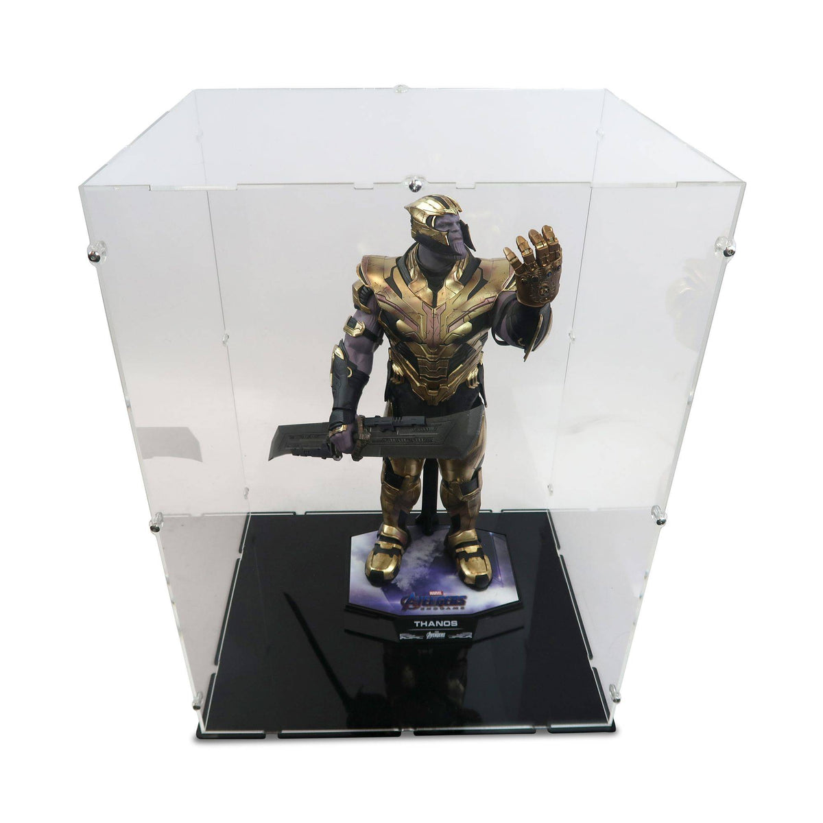 1/6 Scale Thanos Avengers Endgame Display Case for Hot Toys MMS 529