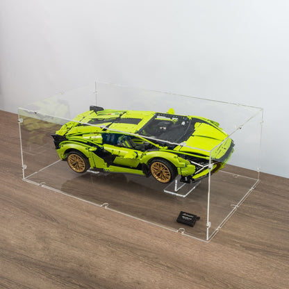 Lamborghini Sián FKP 37 XL Display Case for LEGO 42115