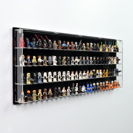 100 LEGO Minifigures Wall Display Case