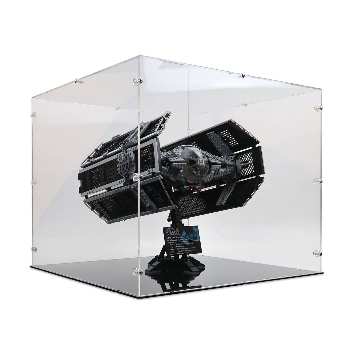 UCS Vader's TIE Advanced Display Case for LEGO 10175
