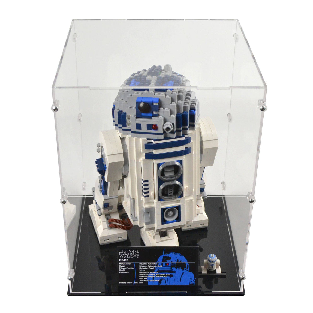 UCS R2-D2 Display Case for LEGO 10225