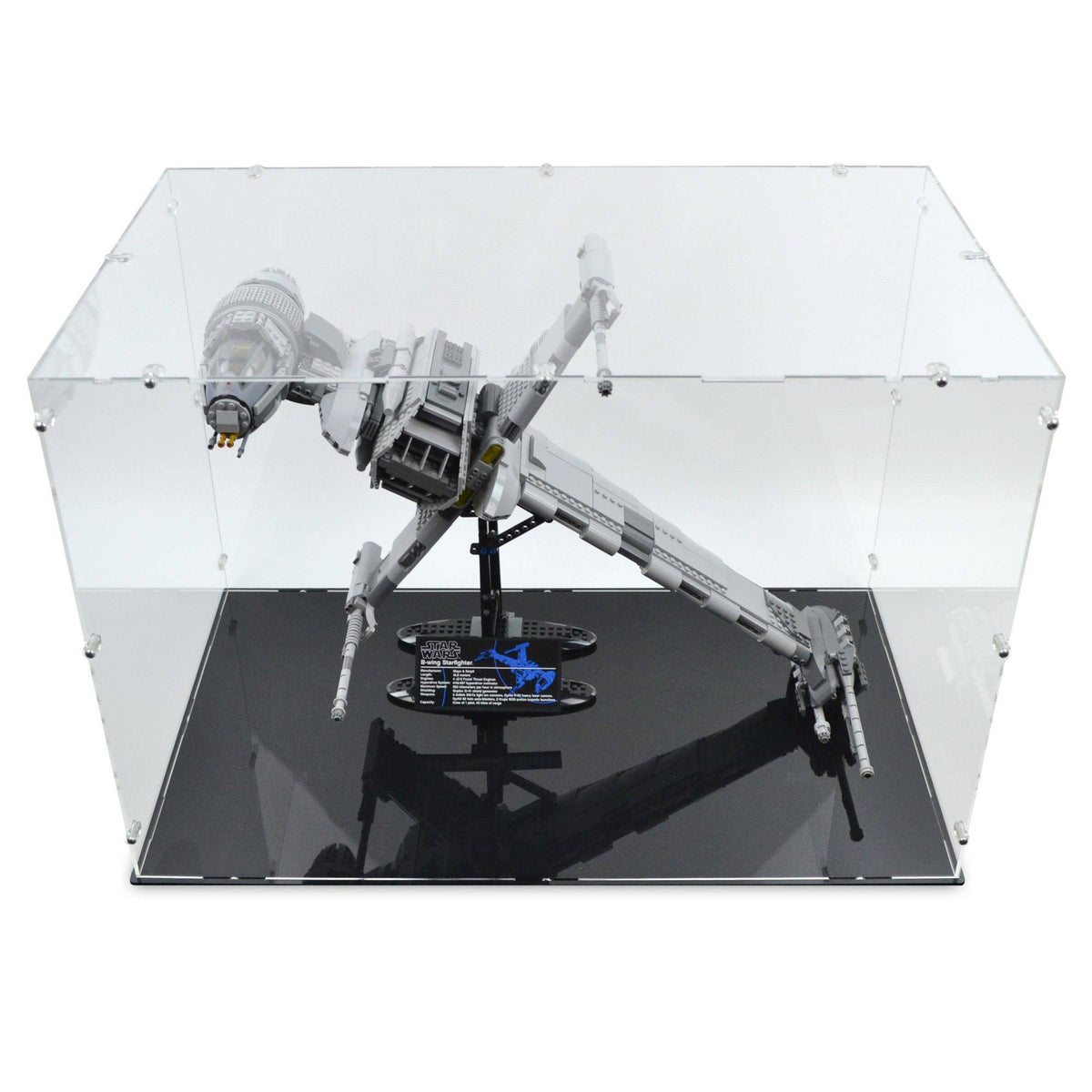 UCS B-Wing Starfighter Display Case for LEGO 10227