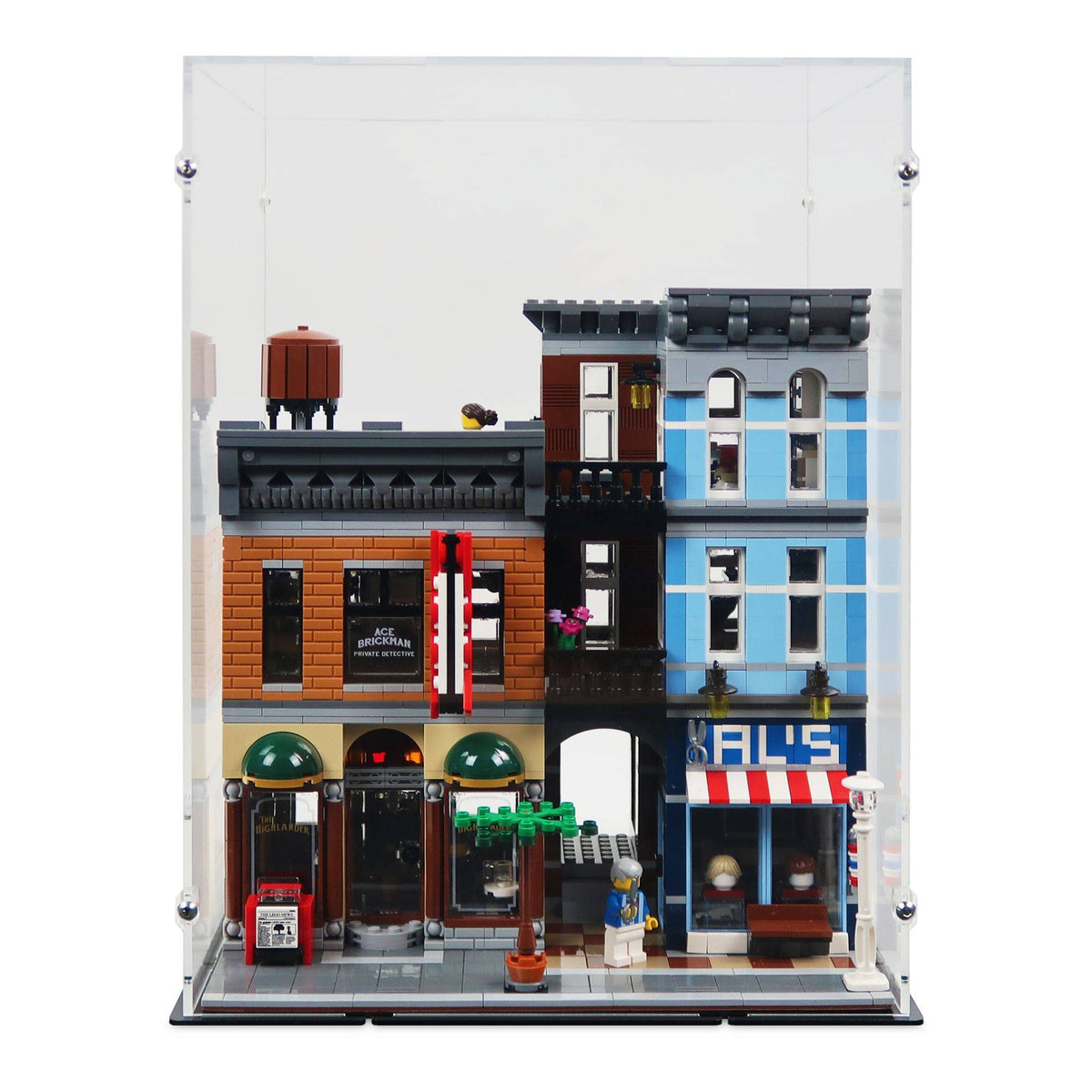 Detective's Office Display Case for LEGO 10246