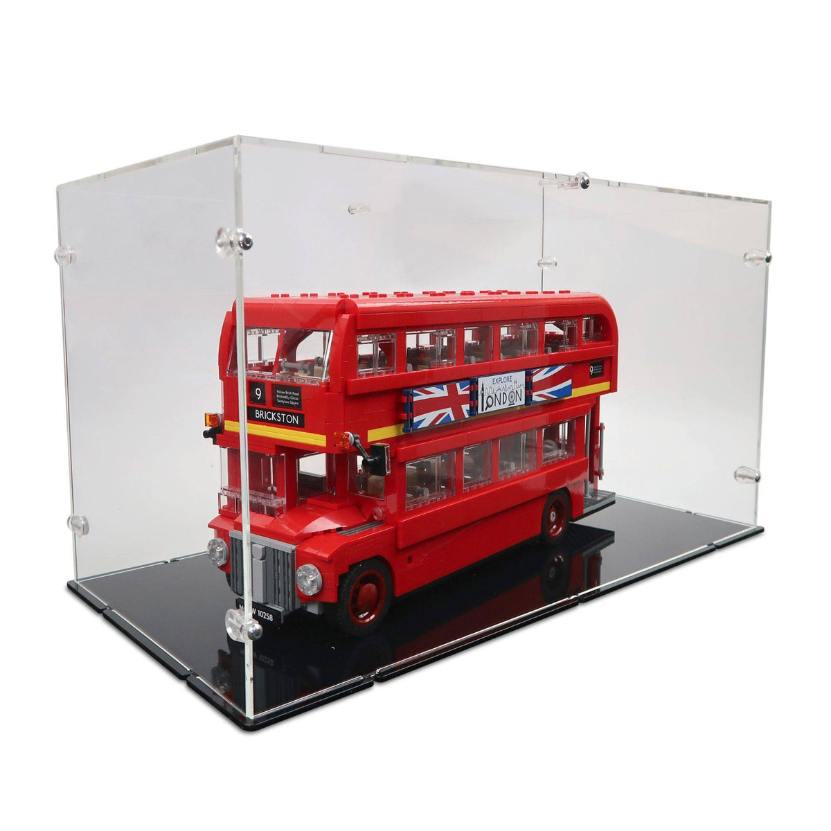 London Bus Display Case for LEGO 10258