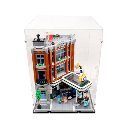 Corner Garage Display Case for LEGO 10264