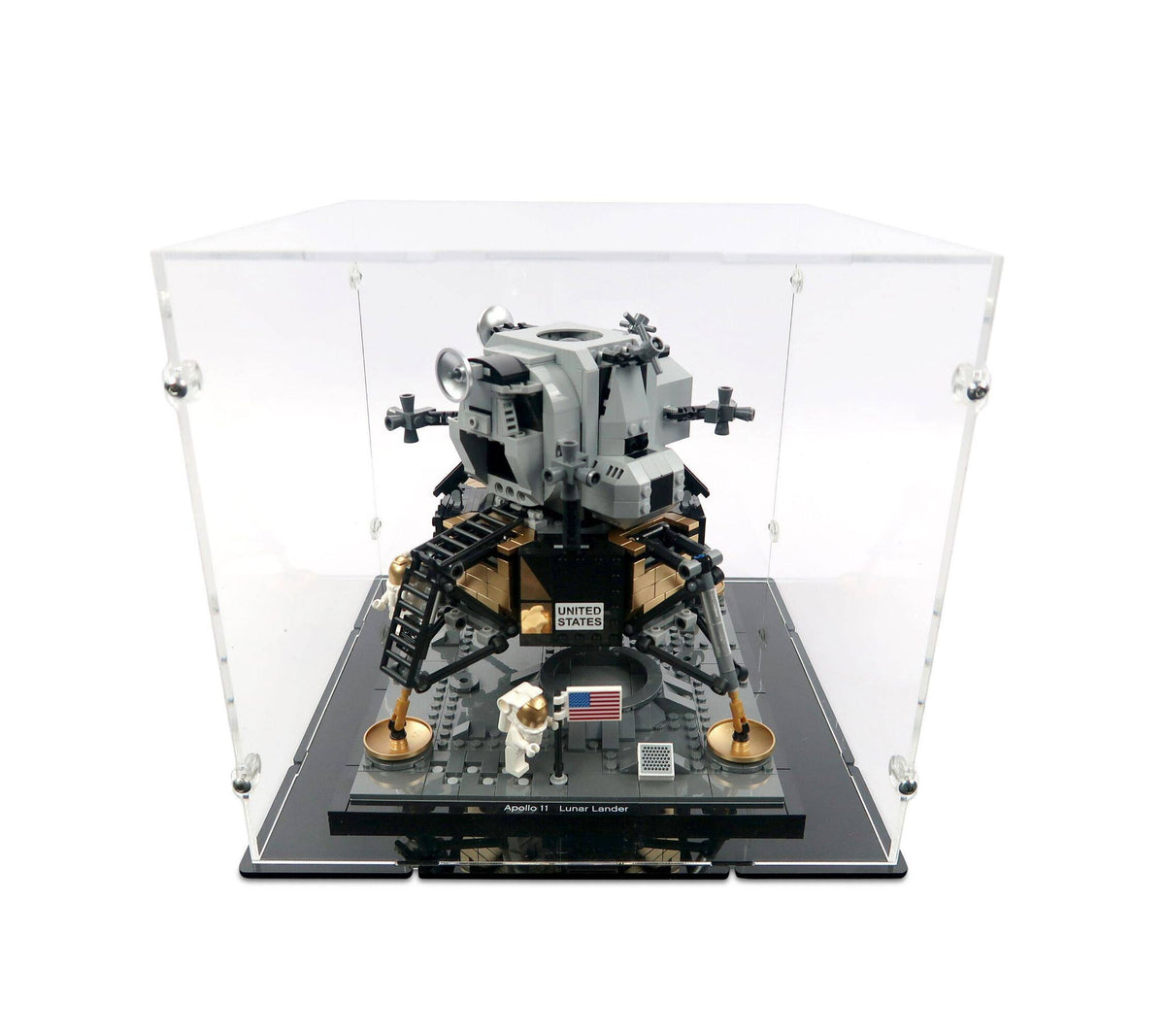 NASA Apollo 11 Lunar Lander Display Case for LEGO 10266