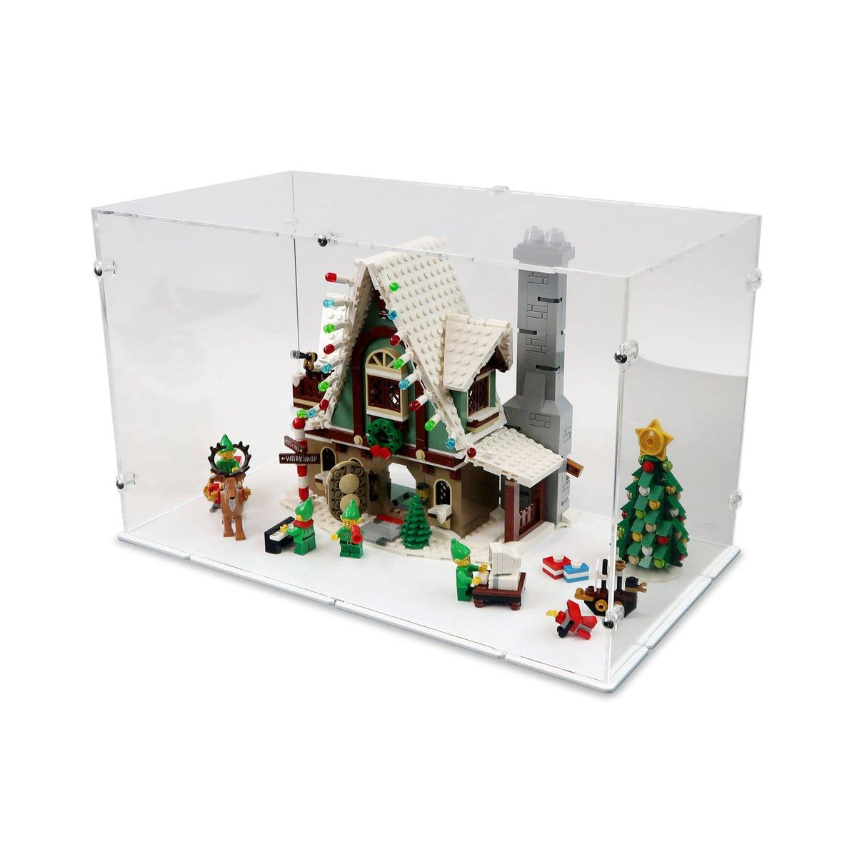 Elf Club House Display Case for LEGO 10275