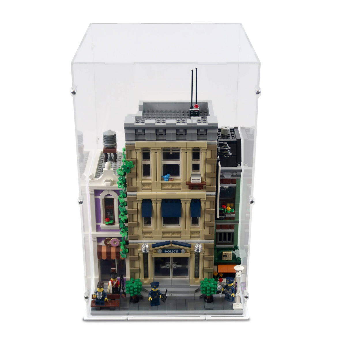 Police Station Display Case for LEGO 10278