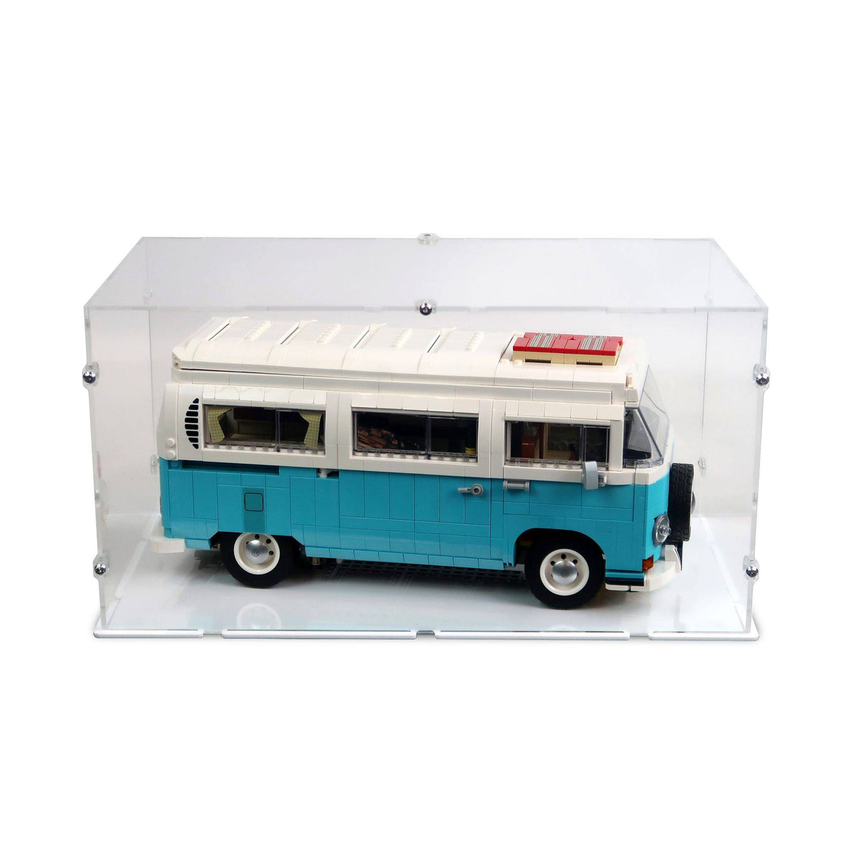 Volkswagen T2 Camper Van Display Case for LEGO 10279 (Small)