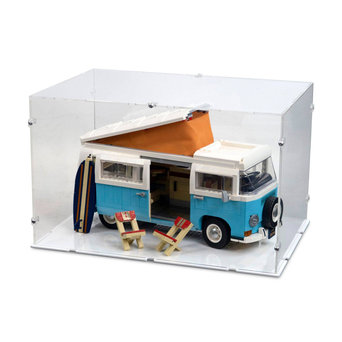 VW T2 Camper Van Display Case for LEGO 10279 (Large)