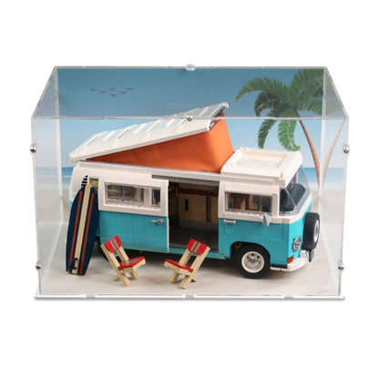 VW T2 Camper Van Display Case for LEGO 10279 (Large)