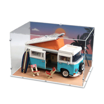 VW T2 Camper Van Display Case for LEGO 10279 (Large)