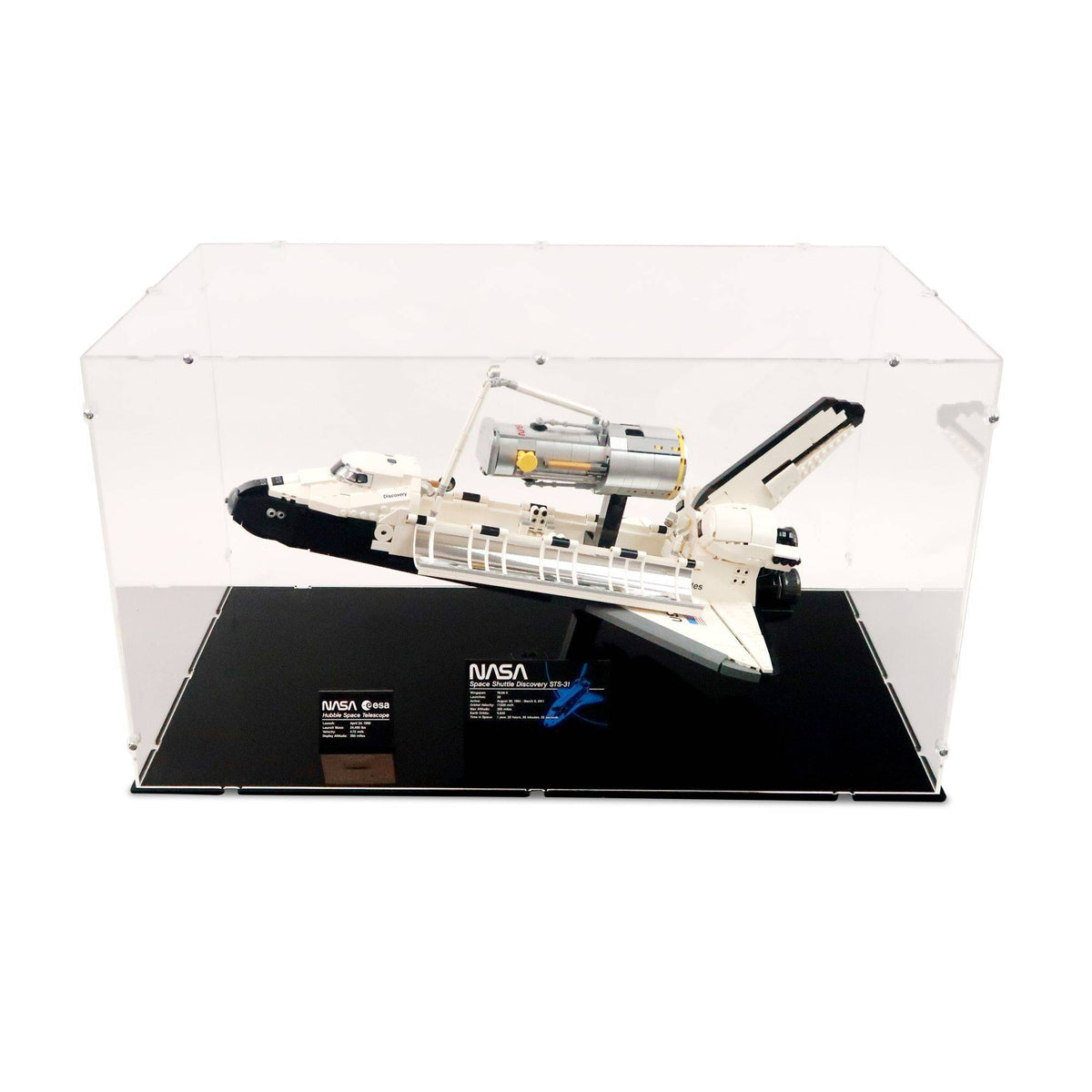 NASA Space Shuttle Discovery Display Case for LEGO 10283