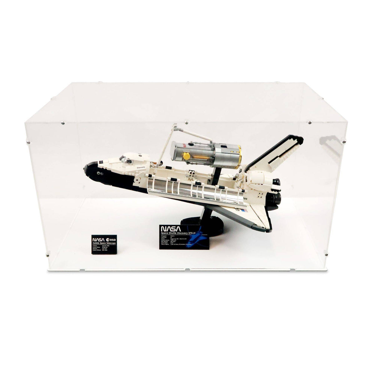 NASA Space Shuttle Discovery Display Case for LEGO 10283