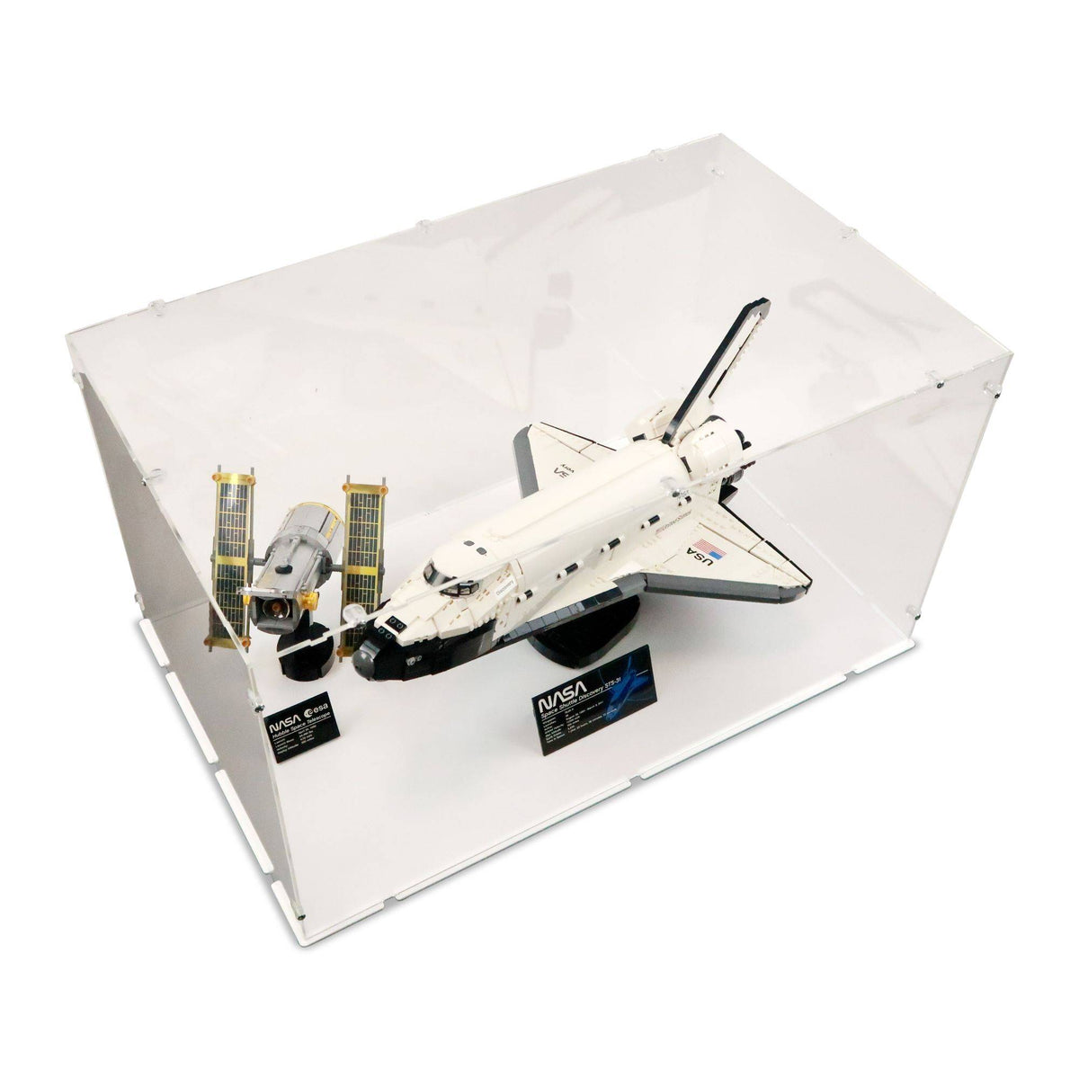 NASA Space Shuttle Discovery Display Case for LEGO 10283
