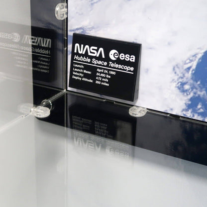 NASA Space Shuttle Discovery Wall Display Case for LEGO 10283