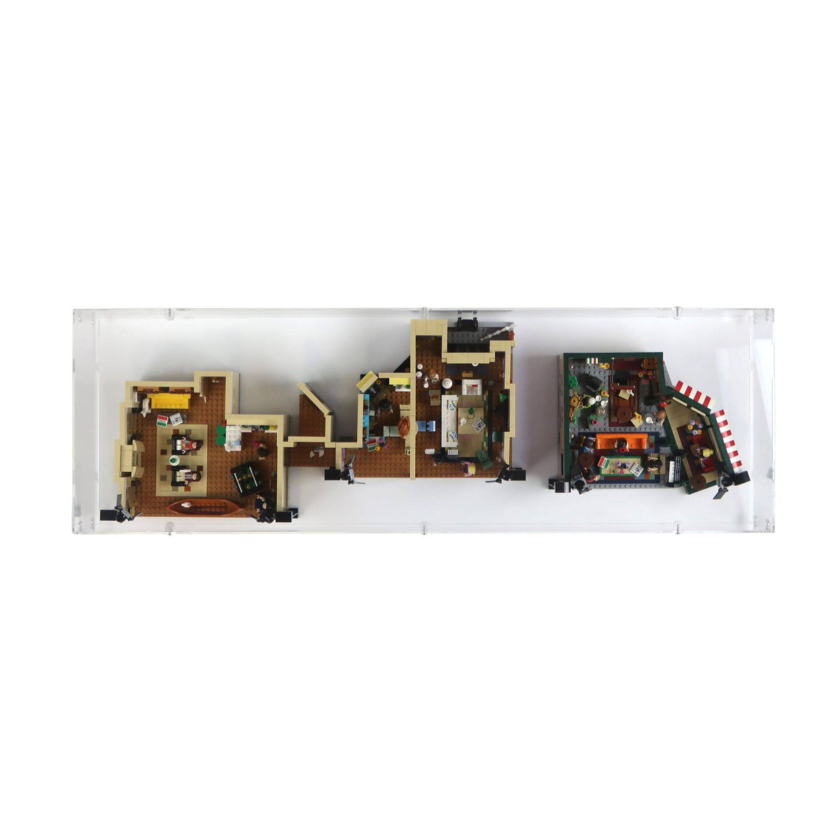 Friends Apartment & Central Perk Display Case for LEGO 10292 / 21319