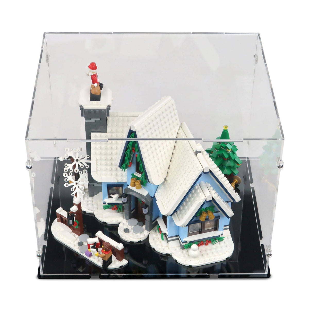 Santa’s Visit Display Case for LEGO 10293