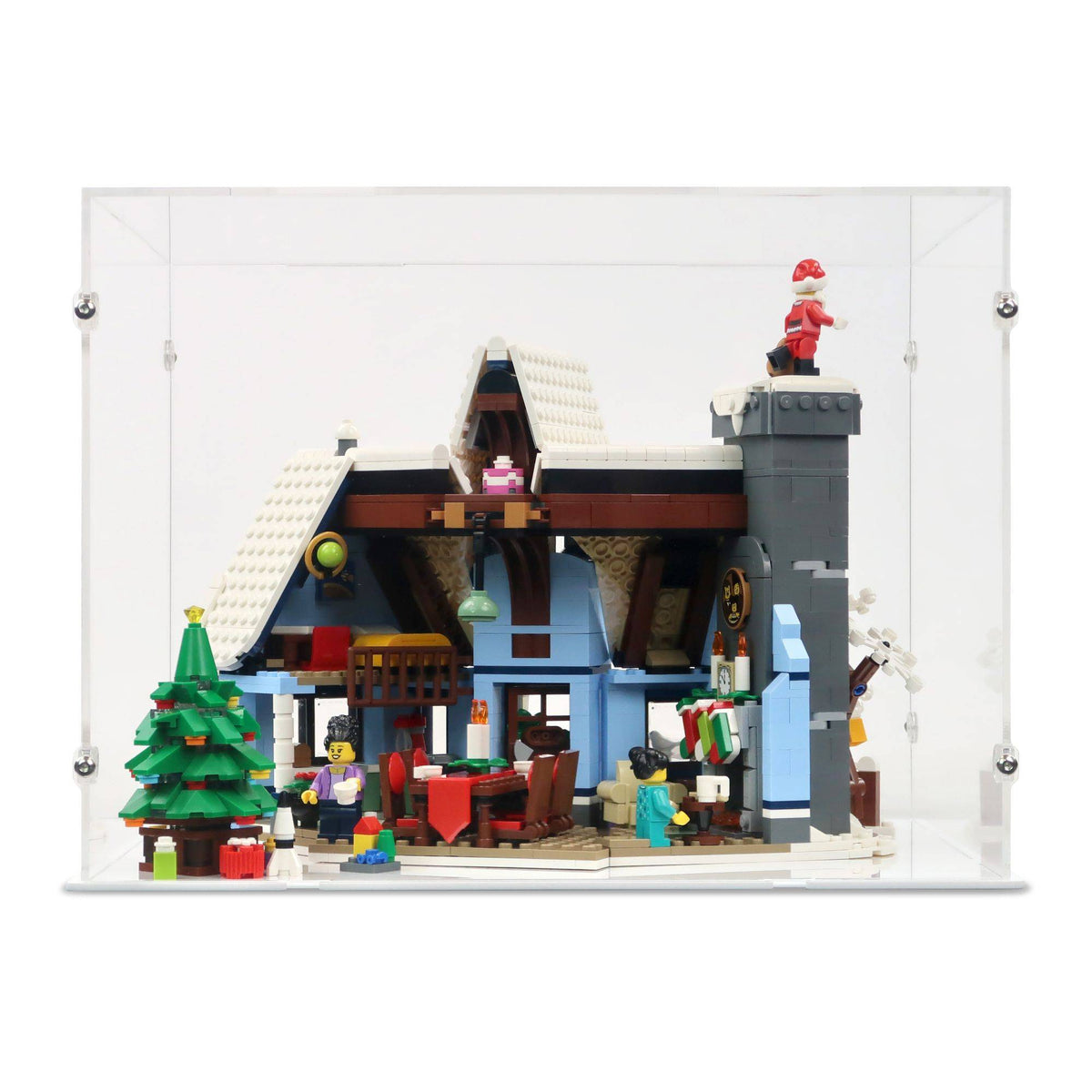 Santa’s Visit Display Case for LEGO 10293