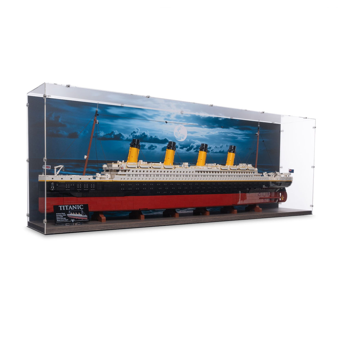 Titanic Display Case for LEGO 10294