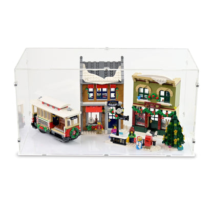 Holiday Main Street Display Case for LEGO 10308