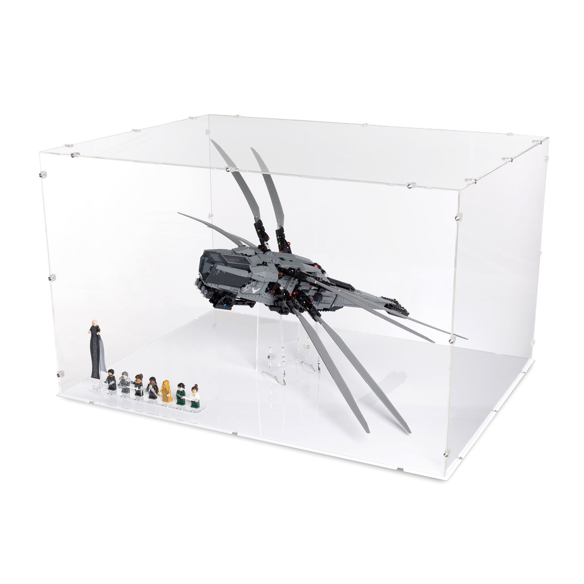 Dune Atreides Royal Ornithopter XL Display Case & Stand for LEGO 10327