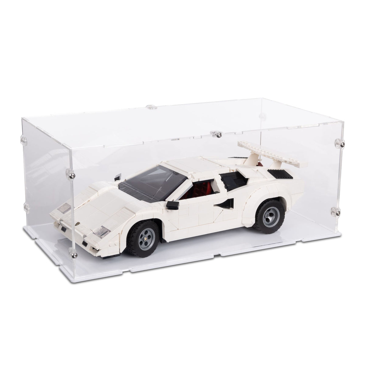 Lamborghini Countach 5000 Quattrovalvole Display Case for LEGO 10337