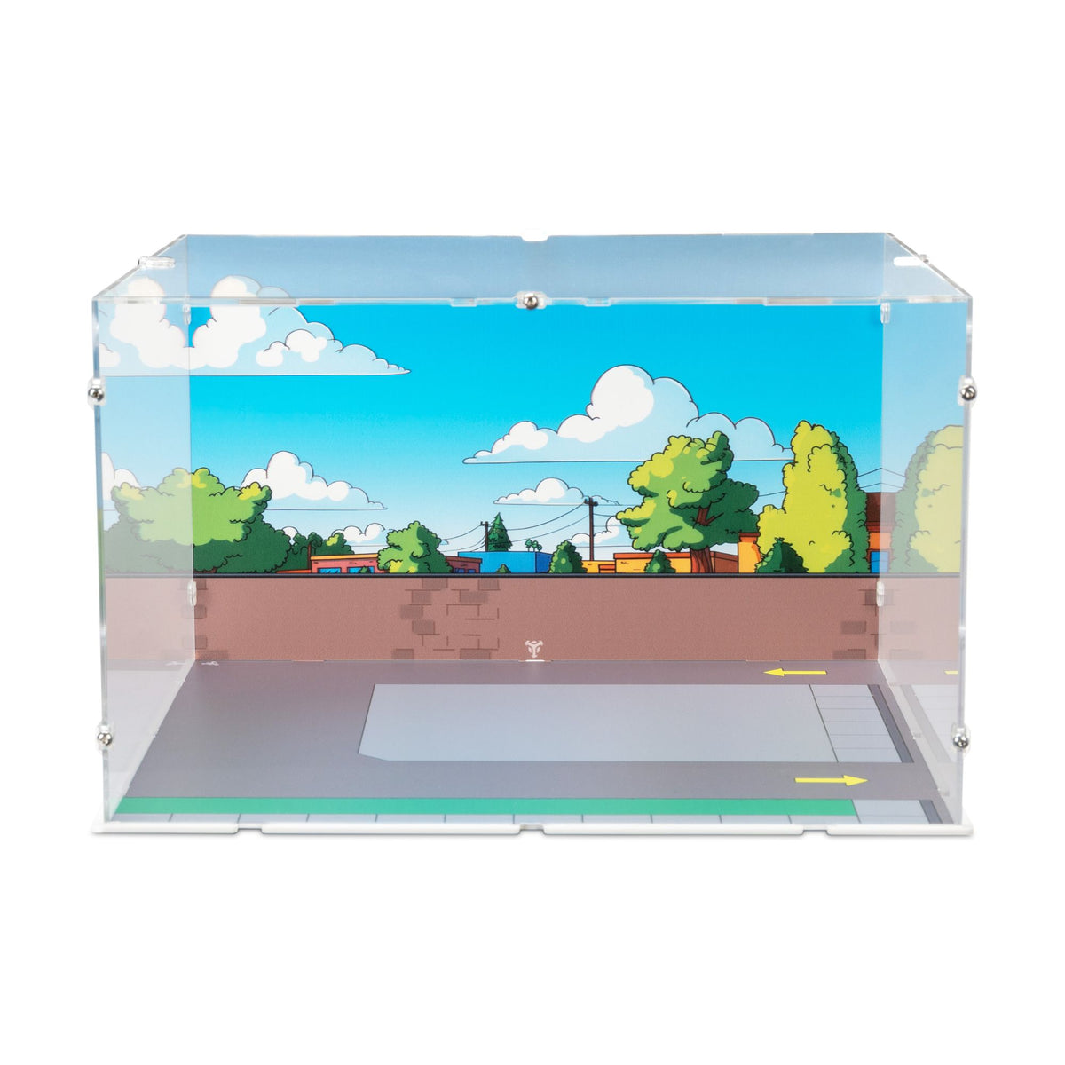 The Simpsons Krusty Burger Display Case for LEGO 10352