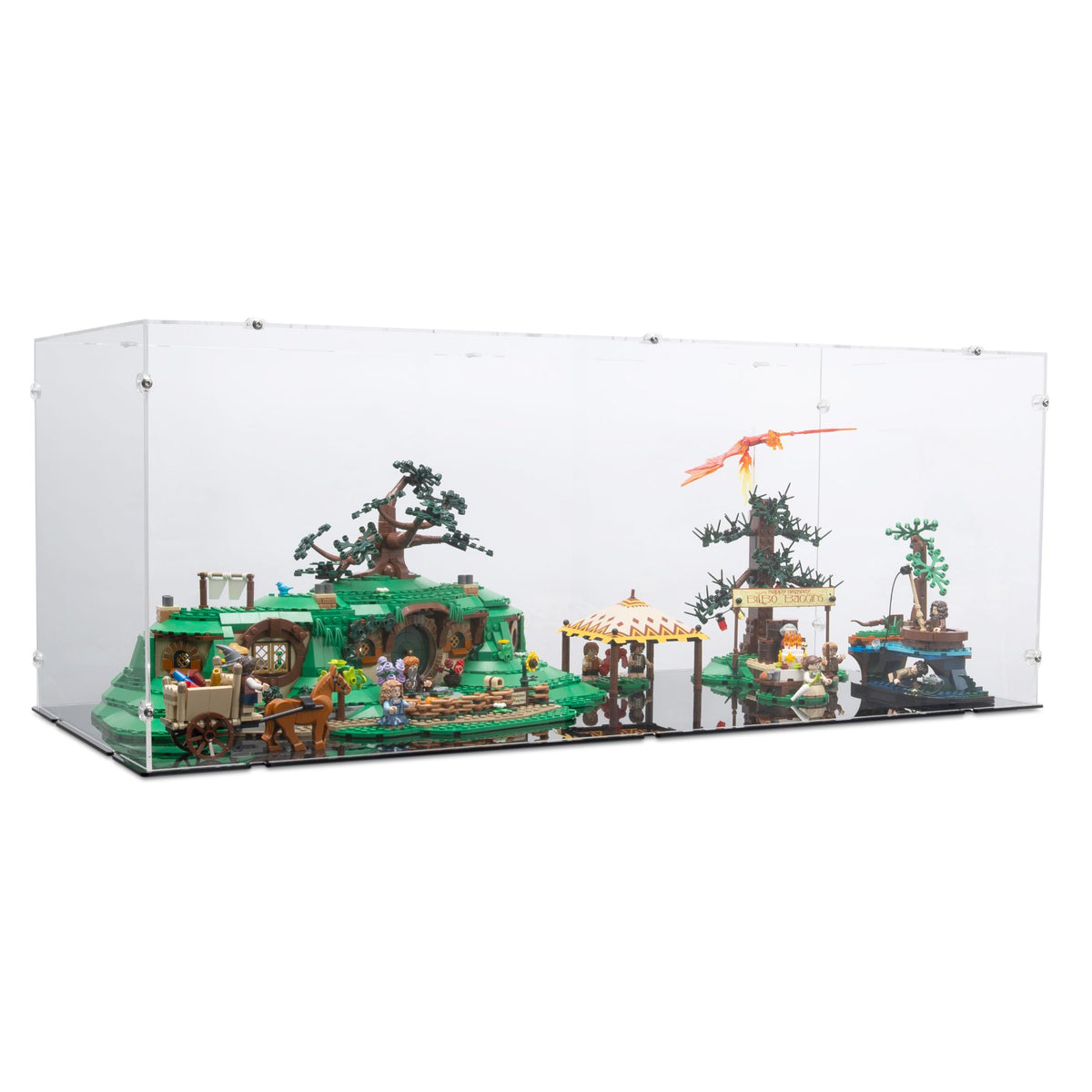 Lord of the Rings The Shire Display Case for LEGO 10354