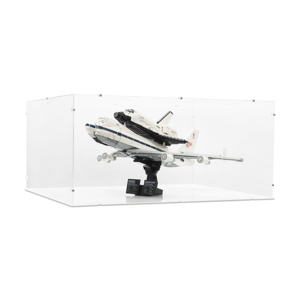 NASA Shuttle Carrier Aircraft Display Case for LEGO 10360