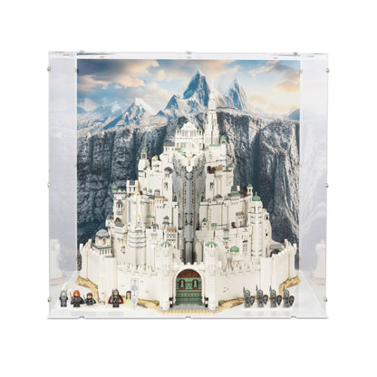 The Lord of the Rings: Minas Tirith Display Case for LEGO 11377