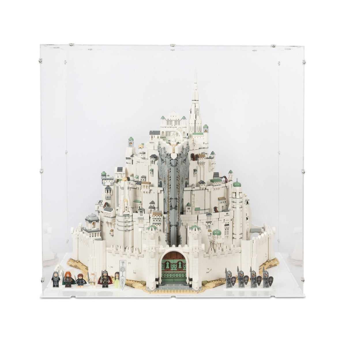 The Lord of the Rings: Minas Tirith Display Case for LEGO 11377