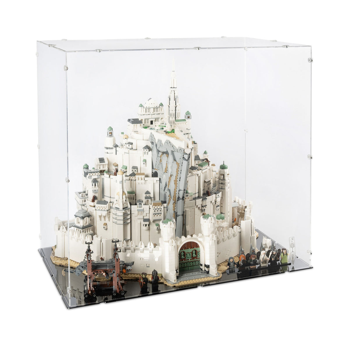 The Lord of the Rings: Minas Tirith Display Case for LEGO 11377