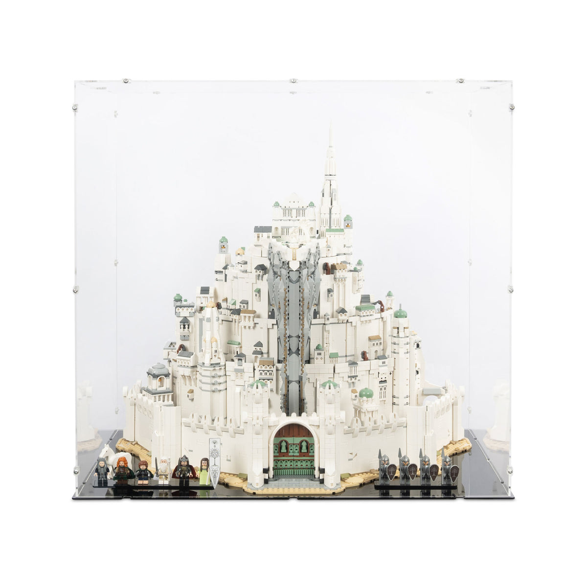 The Lord of the Rings: Minas Tirith Display Case for LEGO 11377