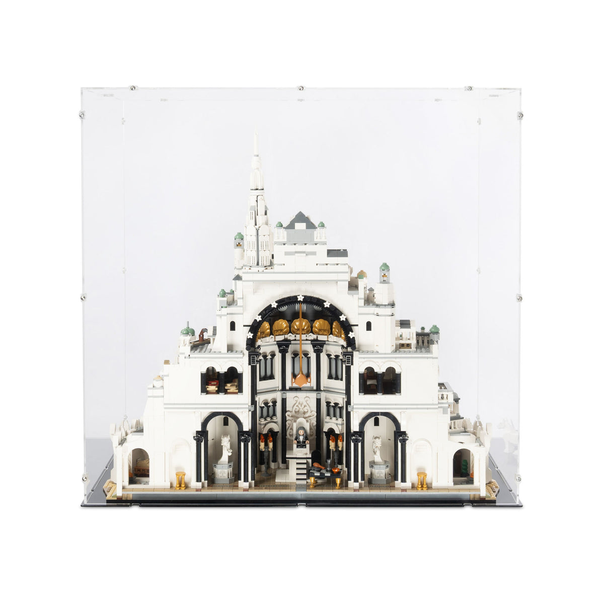 The Lord of the Rings: Minas Tirith Display Case for LEGO 11377