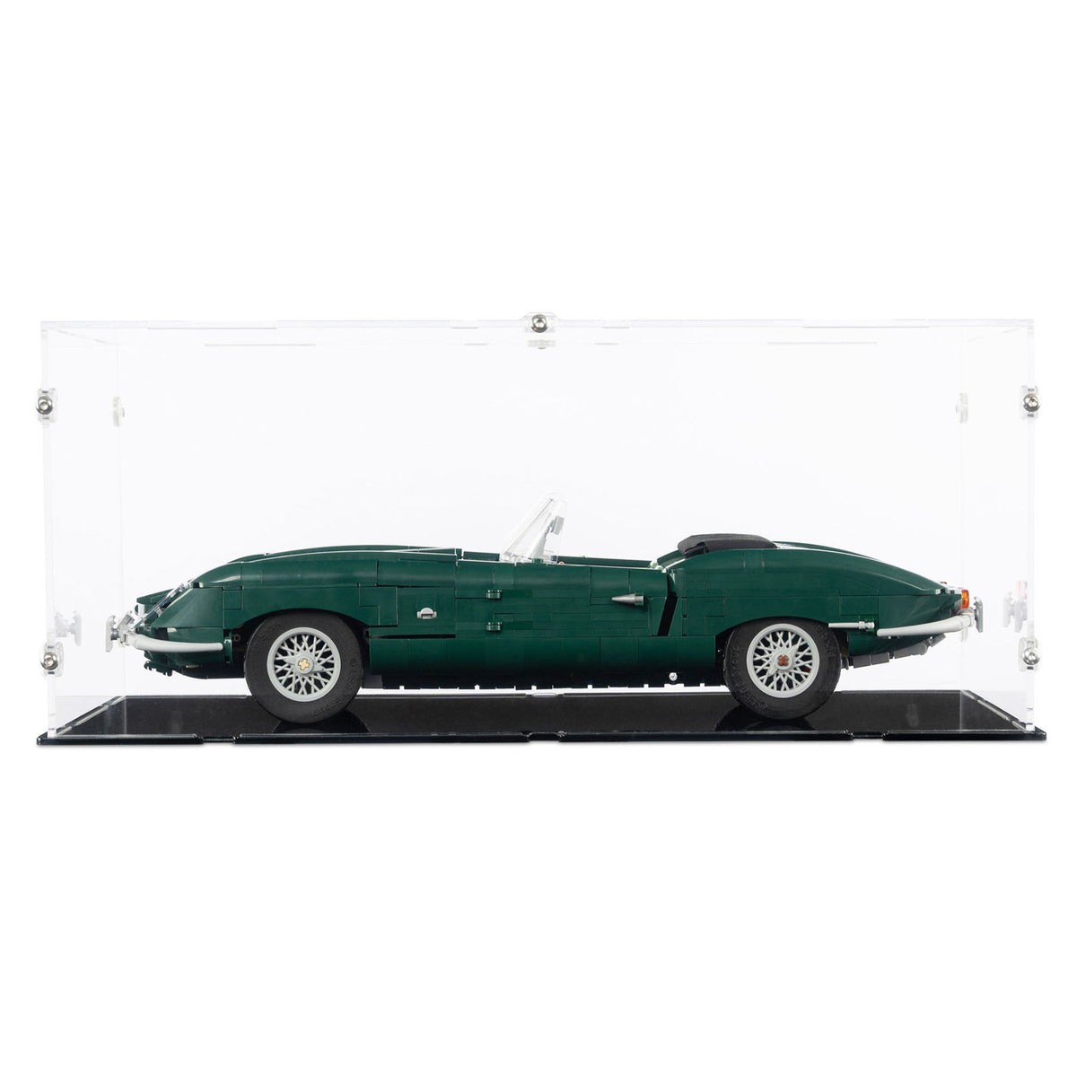 Jaguar E-Type Display Case for LEGO 11381