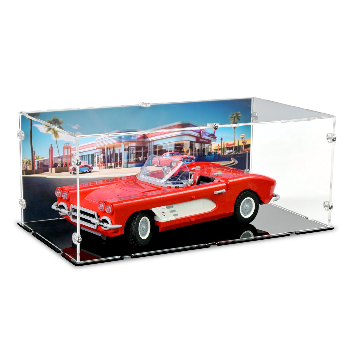 Chevrolet Corvette Display Case for LEGO 10321