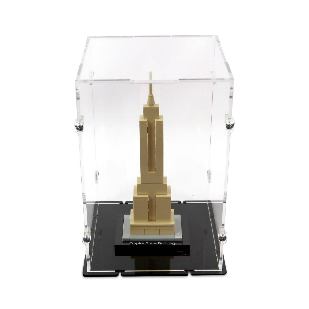 Empire State Building Display Case for LEGO 21002