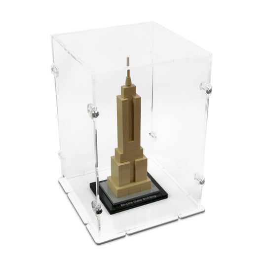 Empire State Building Display Case for LEGO 21002