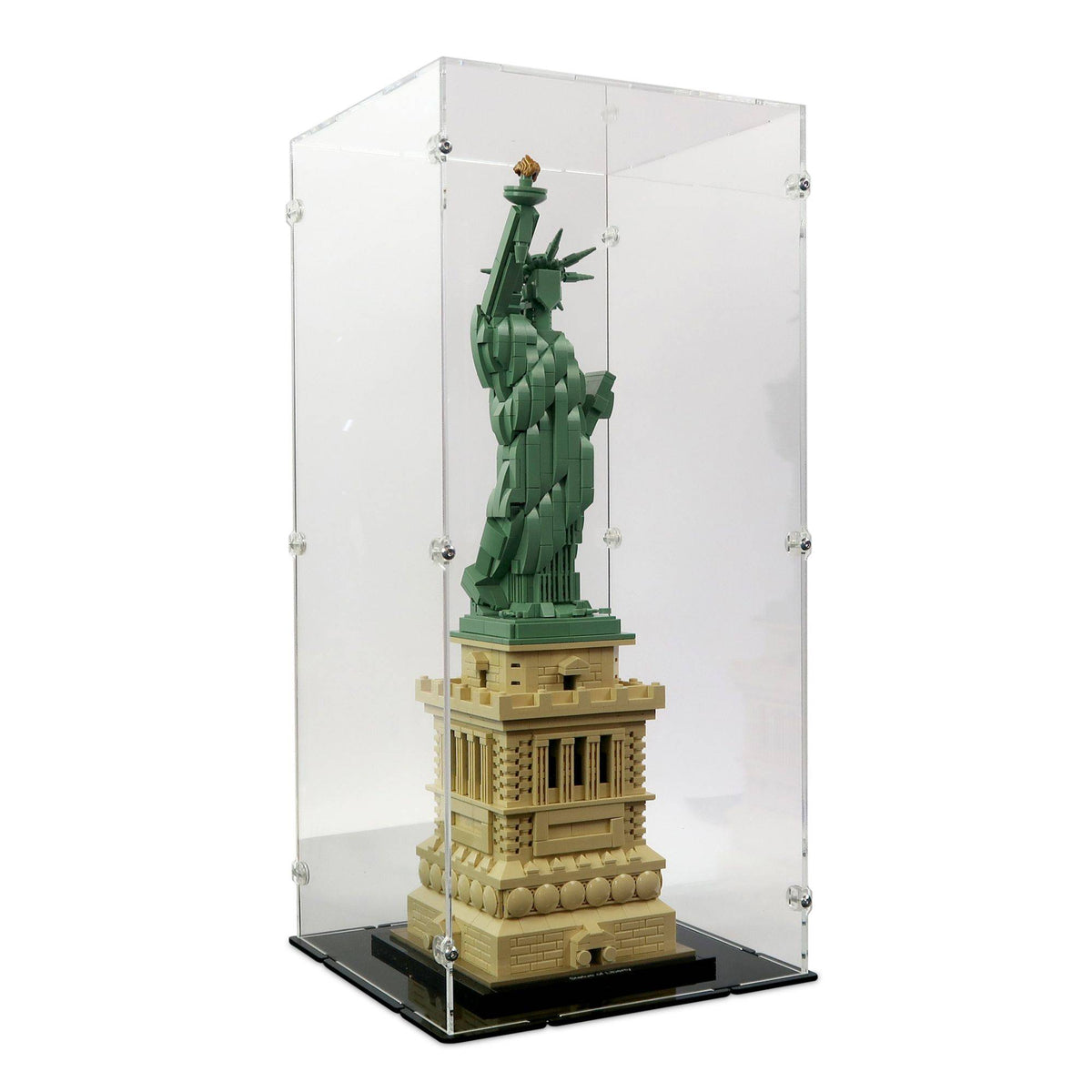 Statue Of Liberty Display Case for LEGO 21042