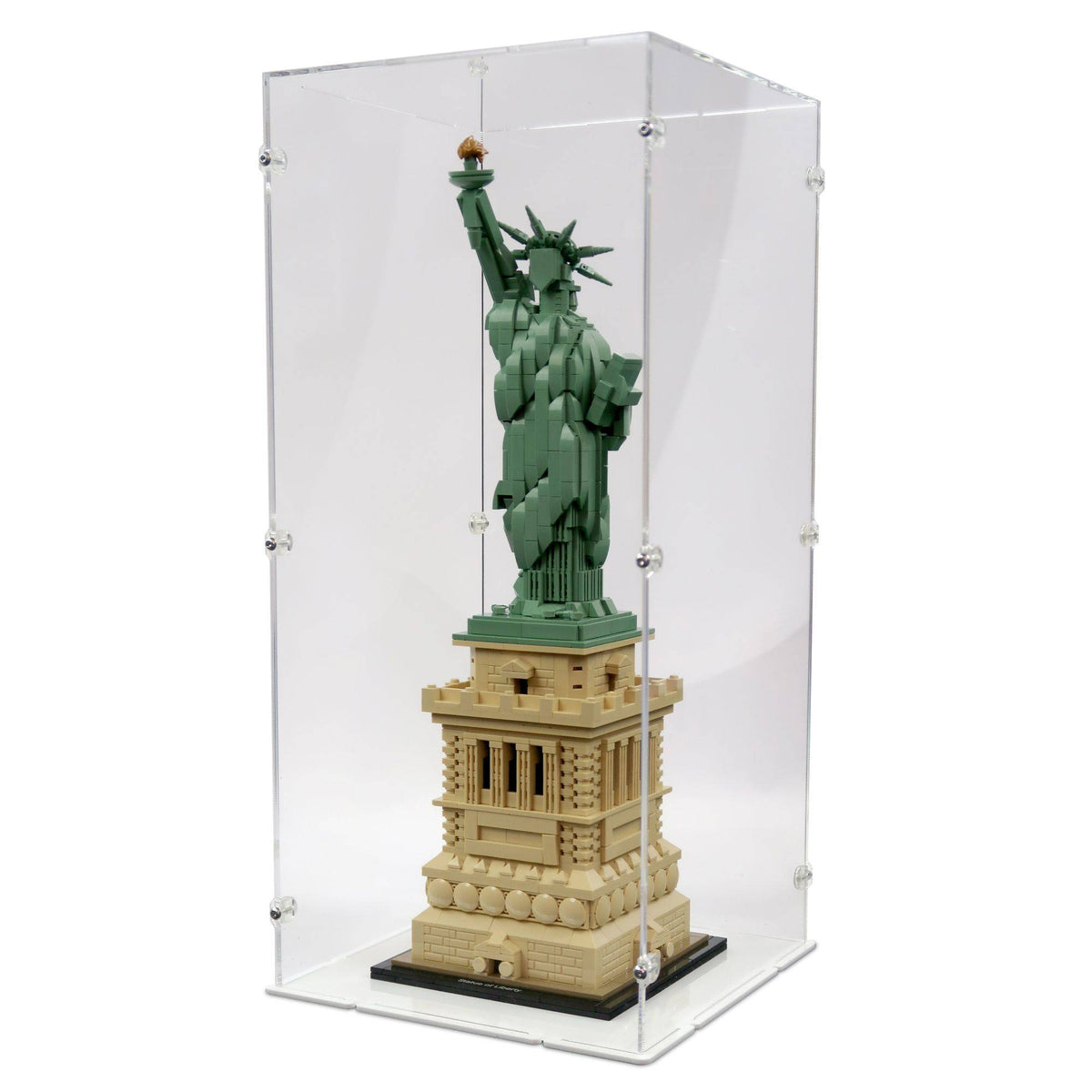 Statue Of Liberty Display Case for LEGO 21042